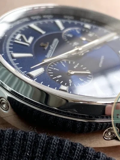 Replica Jaeger-Lecoultre Polaris Chronograph Blue Dial Q9028480 - High-Grade Replica Watch