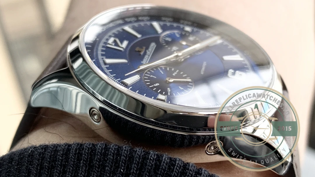 Replica Jaeger-Lecoultre Polaris Chronograph Blue Dial Q9028480 - High-Grade Replica Watch