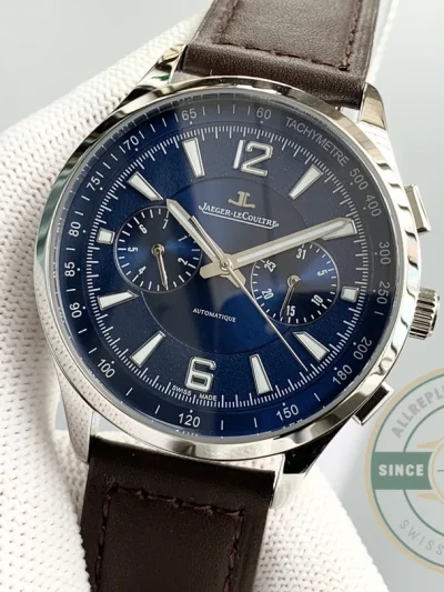 Replica Jaeger-Lecoultre Polaris Chronograph Blue Dial Q9028480 - High-Grade Replica Watch
