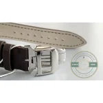 30-minute counter at 3 o'clock with its thin white hand resting on zero