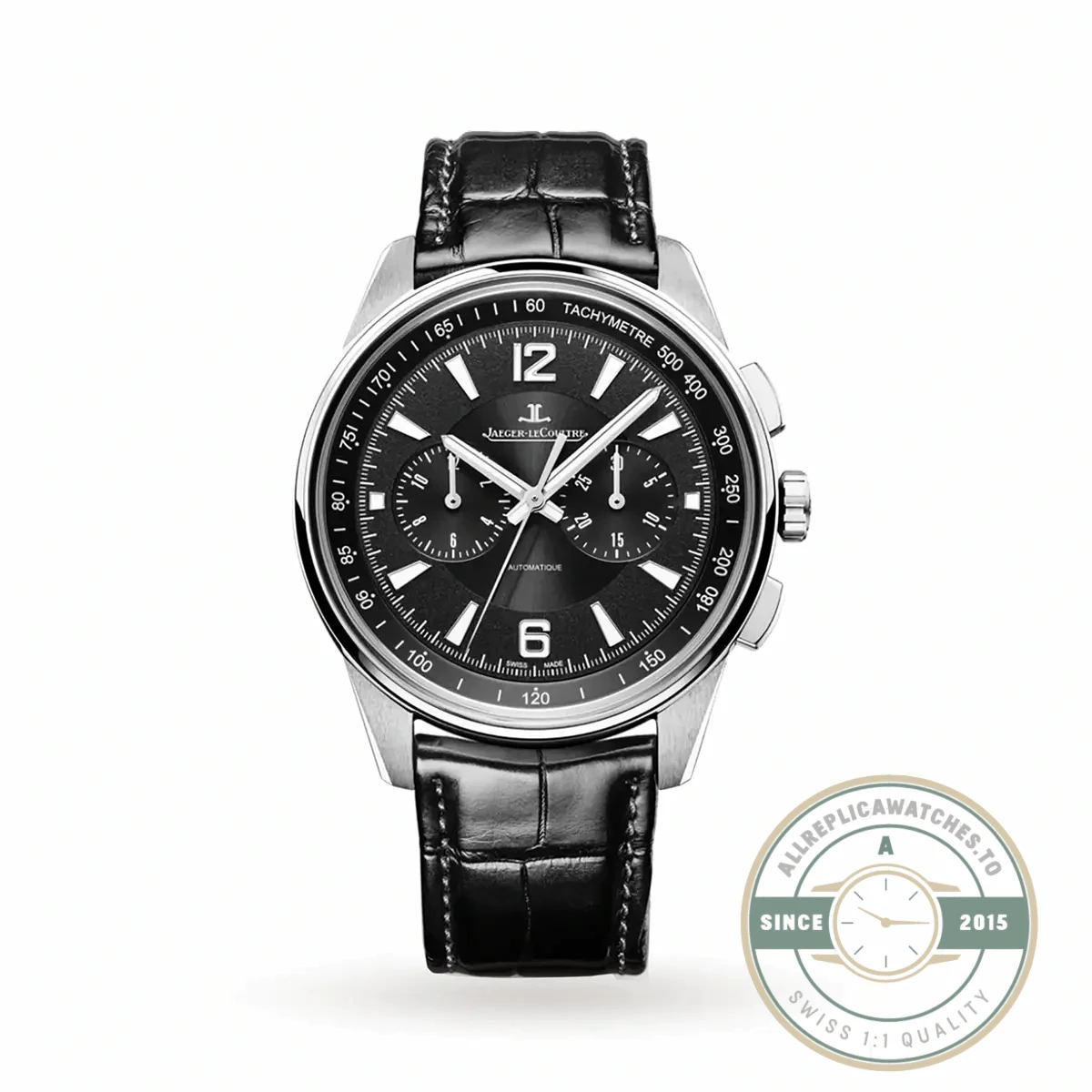 Replica Jaeger-LeCoultre Polaris Chronograph White Gold 9028470 - 1:1 Swiss Replica Watch