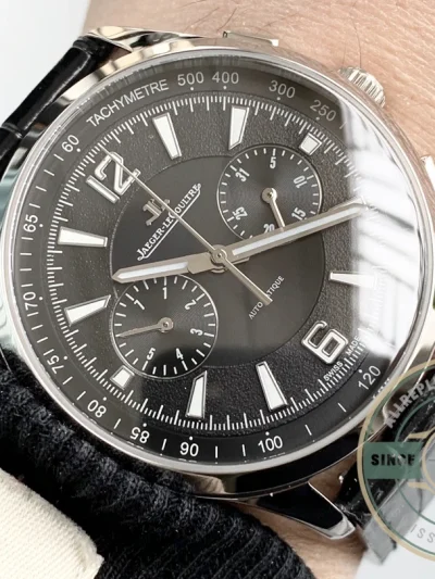 Replica Jaeger-LeCoultre Polaris Chronograph White Gold 9028470 - Premium Super Clone Watch