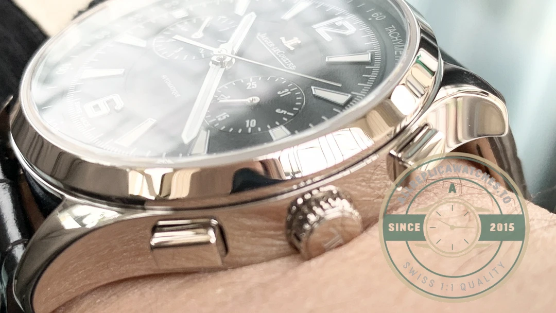 Replica Jaeger-LeCoultre Polaris Chronograph White Gold 9028470 - Affordable Super Clone Watch