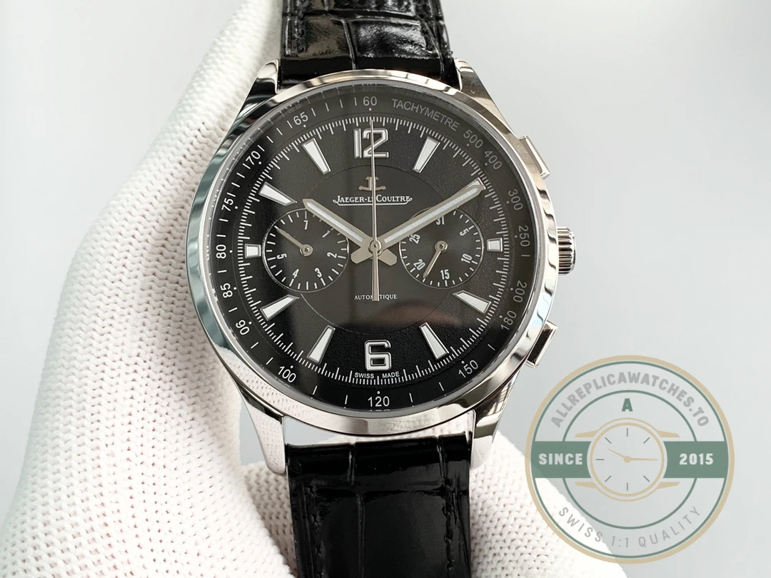 Replica Jaeger-LeCoultre Polaris Chronograph White Gold 9028470 - Premium Super Clone Watch