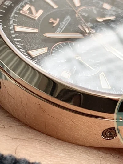 Replica Jaeger-LeCoultre Polaris Rose Gold 42 mm Black Dial 9022450 - Affordable Luxury Replica Timepiece