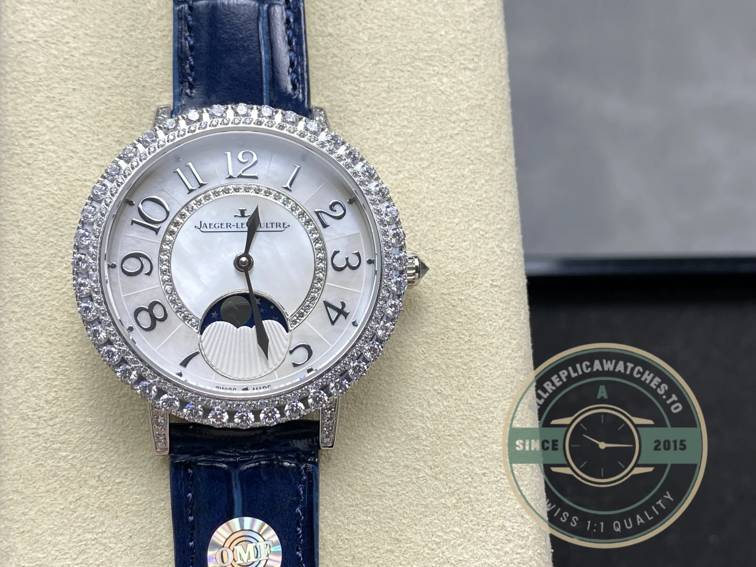 Replica Jaeger-LeCoultre Rendez-Vous Dazzling Moon Q3523570 - Budget Luxury Replica Watch