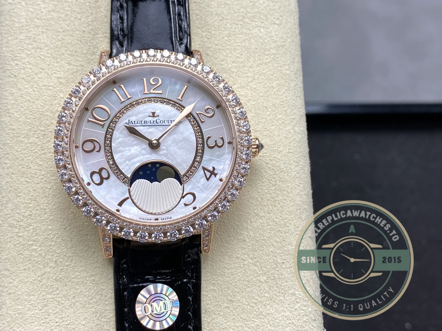 Replica Jaeger-LeCoultre Rendez-Vous Dazzling Night Day Q3432570 - Best Quality Replica Watch