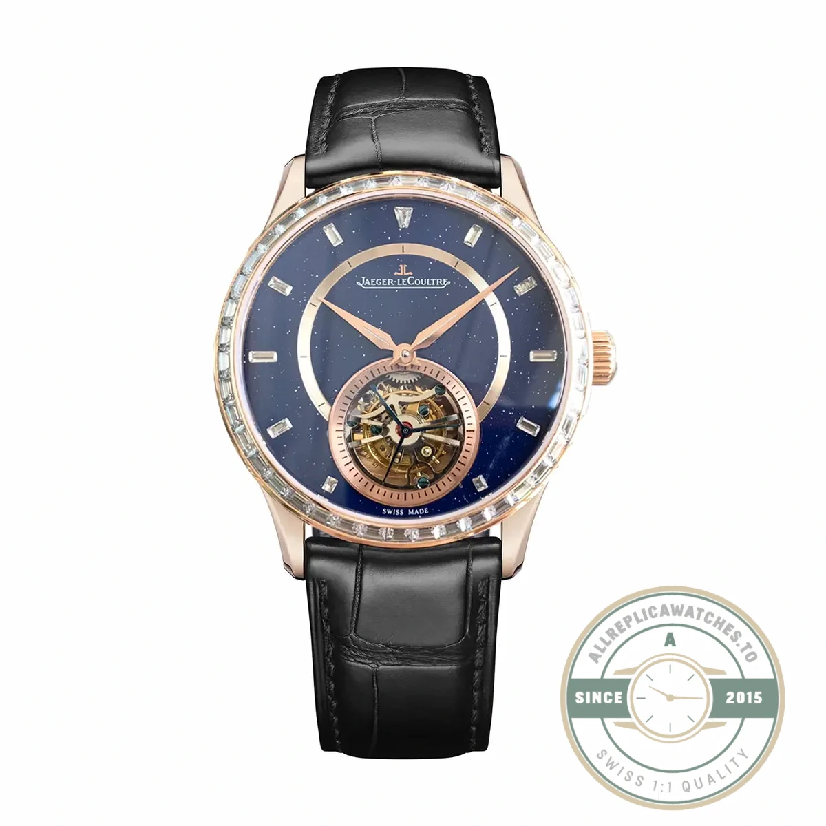 Replica Jaeger-LeCoultre's Master Collection 1663406 Tourbillon - Premium Super Clone Watch