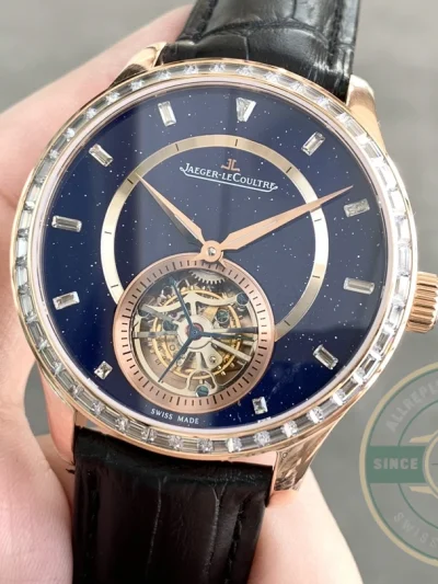 Replica Jaeger-LeCoultre's Master Collection 1663406 Tourbillon - Factory Super Clone Watch