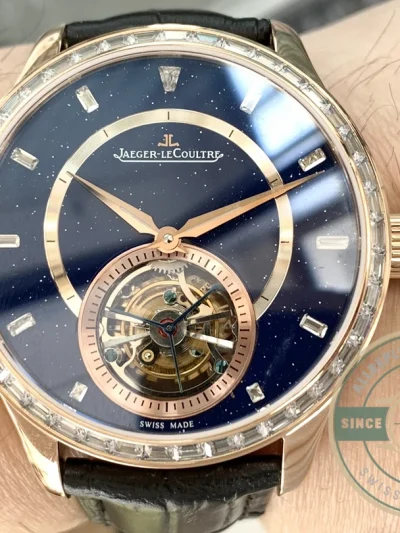 Replica Jaeger-LeCoultre's Master Collection 1663406 Tourbillon - Budget Luxury Replica Watch