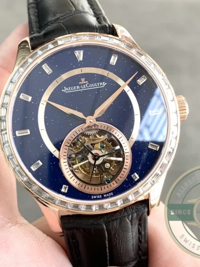 Replica Jaeger-LeCoultre's Master Collection 1663406 Tourbillon - Budget Luxury Replica Watch