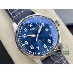 Matte-finished case sides against the sunburst blue Mark XX clone dial
