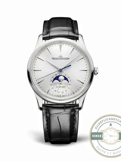 Replica MASTER ULTRA THIN MOON 39MM SILVER DIAL Q1368430 - Best Quality Replica Watch