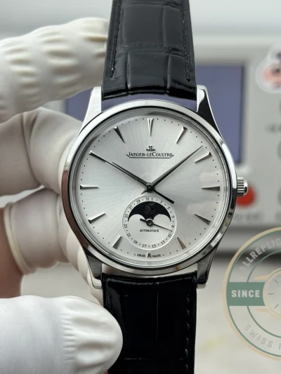 Replica MASTER ULTRA THIN MOON 39MM SILVER DIAL Q1368430 - 1:1 Swiss Replica Watch