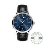 Replica Portofino Automatic Moon Phase 40mm Blue Dial IW459402 - Swiss Movement Replica Watch