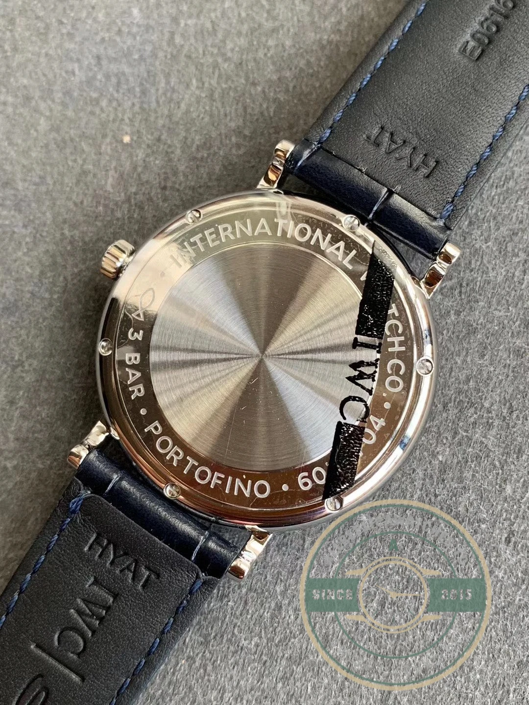 Replica Portofino Automatic Moon Phase 40mm Blue Dial IW459402 - Luxury Replica Watch