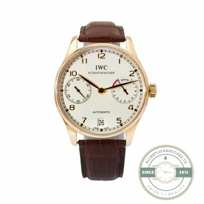 Replica Portuguese 7 Days IW500113 Rose Gold 42mm - Budget Luxury Replica Watch