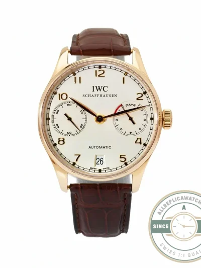 Replica Portuguese 7 Days IW500113 Rose Gold 42mm - Budget Luxury Replica Watch