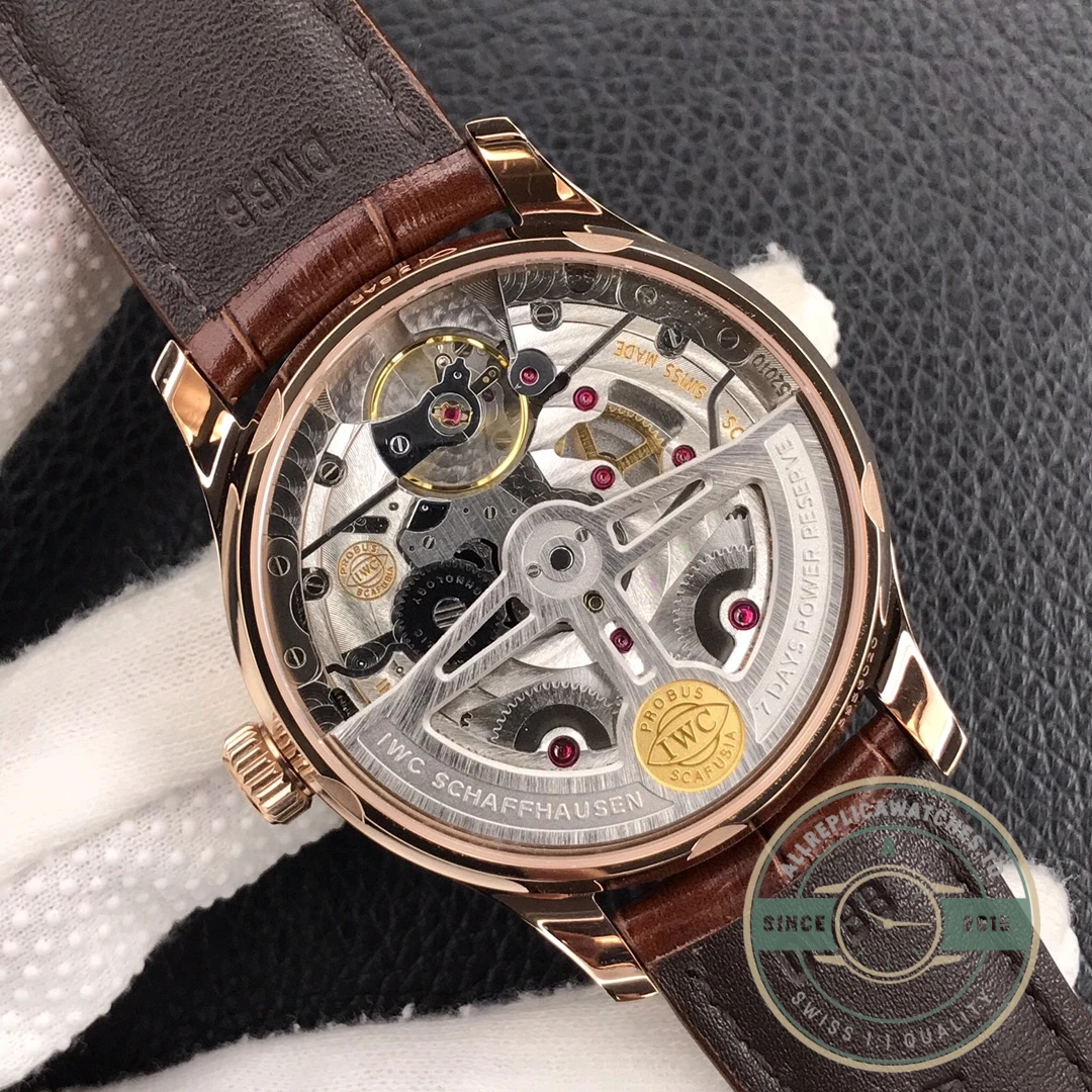 Replica Portuguese 7 Days IW500113 Rose Gold 42mm - Best Quality Replica Watch