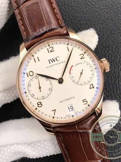 Replica Portuguese 7 Days IW500113 Rose Gold 42mm - Affordable Super Clone Watch