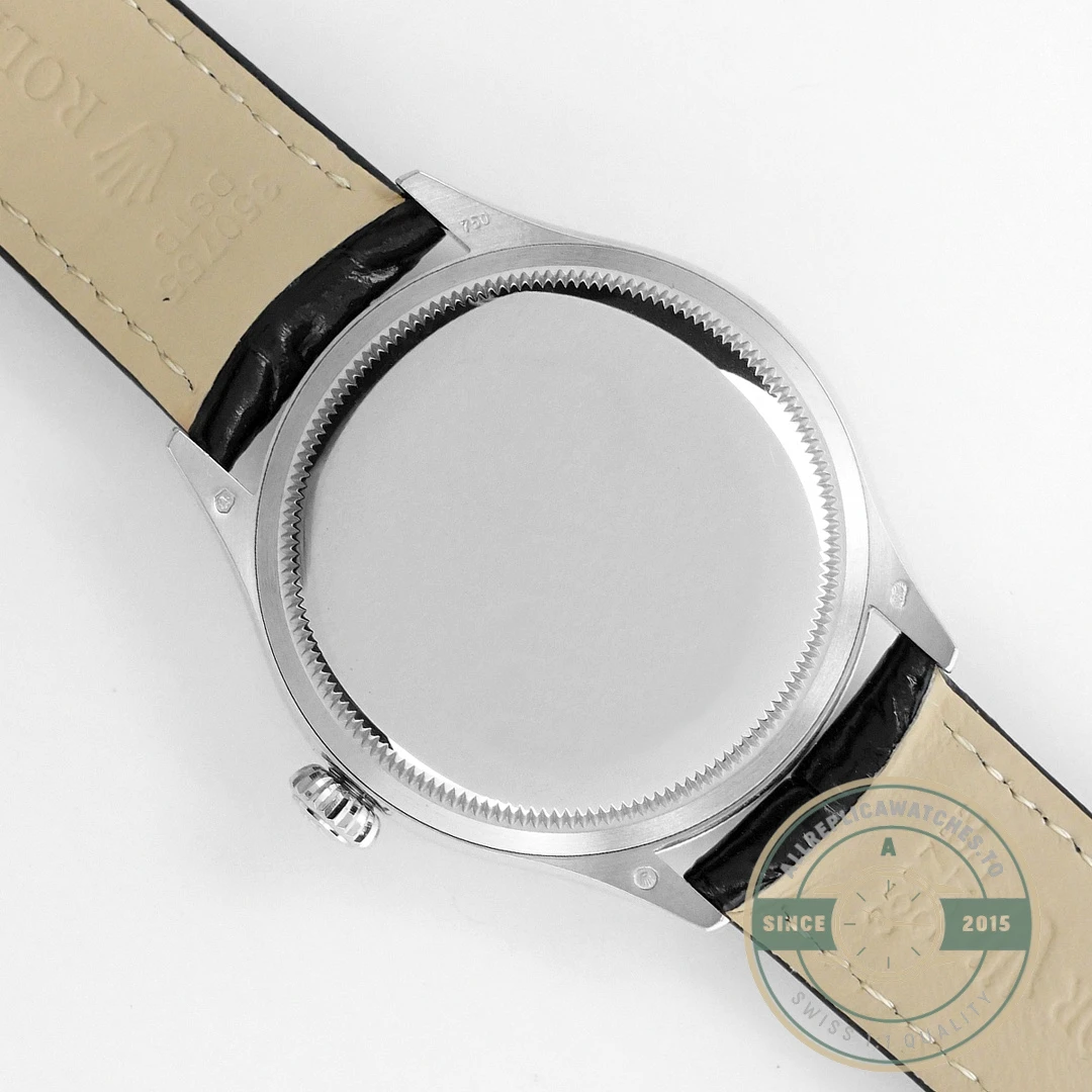 Replica Rolex Cellini Dual Time 50529 Silver Dial 39mm - Factory Super Clone Watch