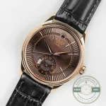 Replica Rolex Cellini Dual Time Rose Gold 50525.015 Brown Dial - Top-Tier Swiss Replica Watch