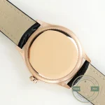 Replica Rolex Cellini Dual Time Rose Gold 50525.015 Brown Dial - Budget Luxury Replica Watch