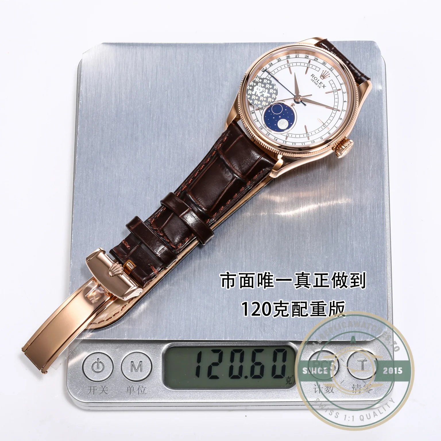 Replica Rolex Cellini Moonphase 50535 White Dial - Best Quality Replica Watch