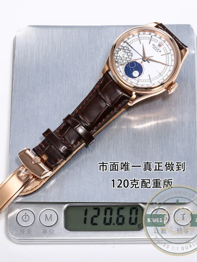 Replica Rolex Cellini Moonphase 50535 White Dial - Best Quality Replica Watch