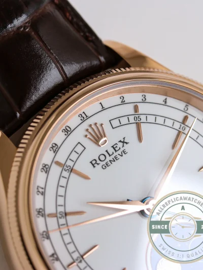 Replica Rolex Cellini Moonphase 50535 White Dial - Swiss Movement Replica Watch
