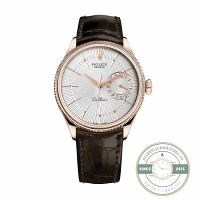 Replica Rolex Cellini Rose Gold 50515.01 39mm White Dial - Top-Tier Swiss Replica Watch