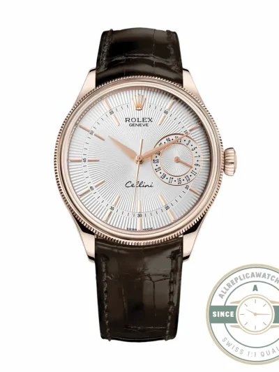 Replica Rolex Cellini Rose Gold 50515.01 39mm White Dial - Top-Tier Swiss Replica Watch