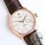 Replica Rolex Cellini Rose Gold 50515.01 39mm White Dial - Swiss-Made Clone Watch