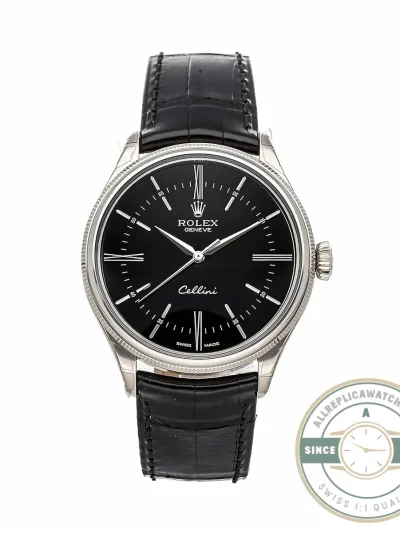 Replica Rolex Cellini Time 39mm 50509.006 Black Dial - Top-Tier Swiss Replica Watch