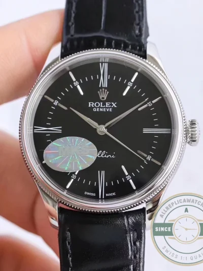 Replica Rolex Cellini Time 39mm 50509.006 Black Dial - Swiss-Made Clone Watch