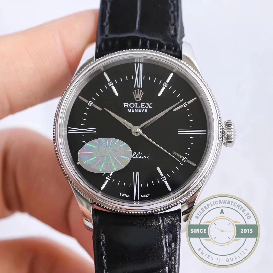 Replica Rolex Cellini Time 39mm 50509.006 Black Dial - Swiss-Made Clone Watch