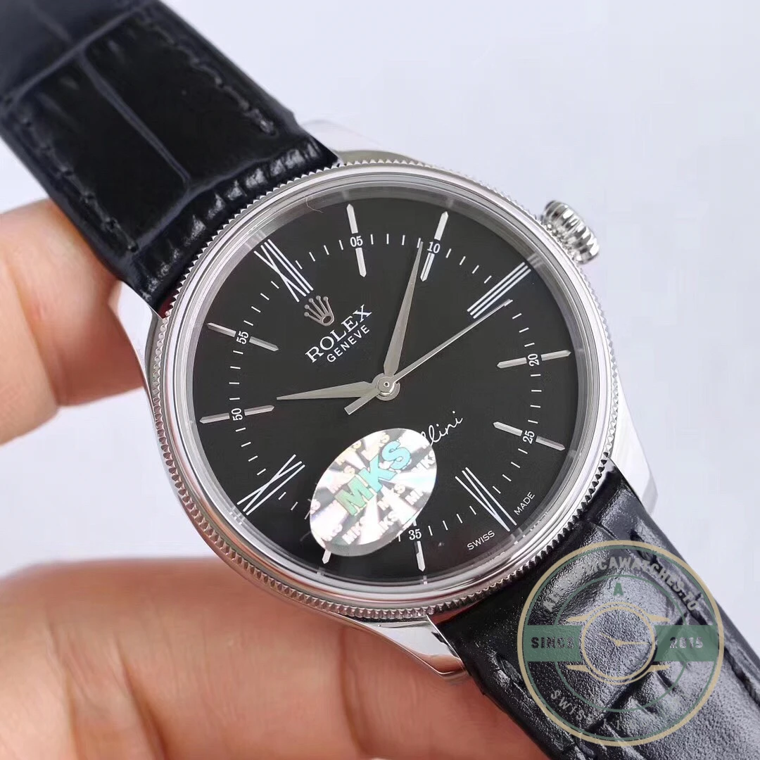 Replica Rolex Cellini Time 39mm 50509.006 Black Dial - Affordable Luxury Replica Timepiece