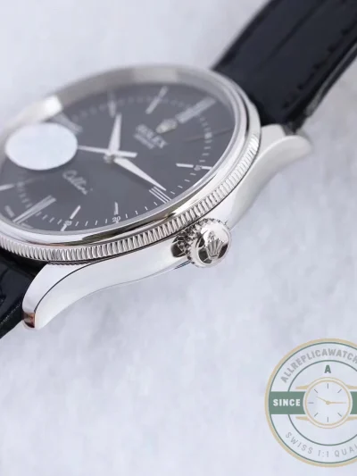 Replica Rolex Cellini Time 39mm 50509.006 Black Dial - 1:1 Swiss Replica Watch