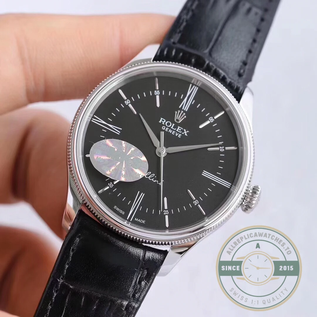 Replica Rolex Cellini Time 39mm 50509.006 Black Dial - Factory Super Clone Watch