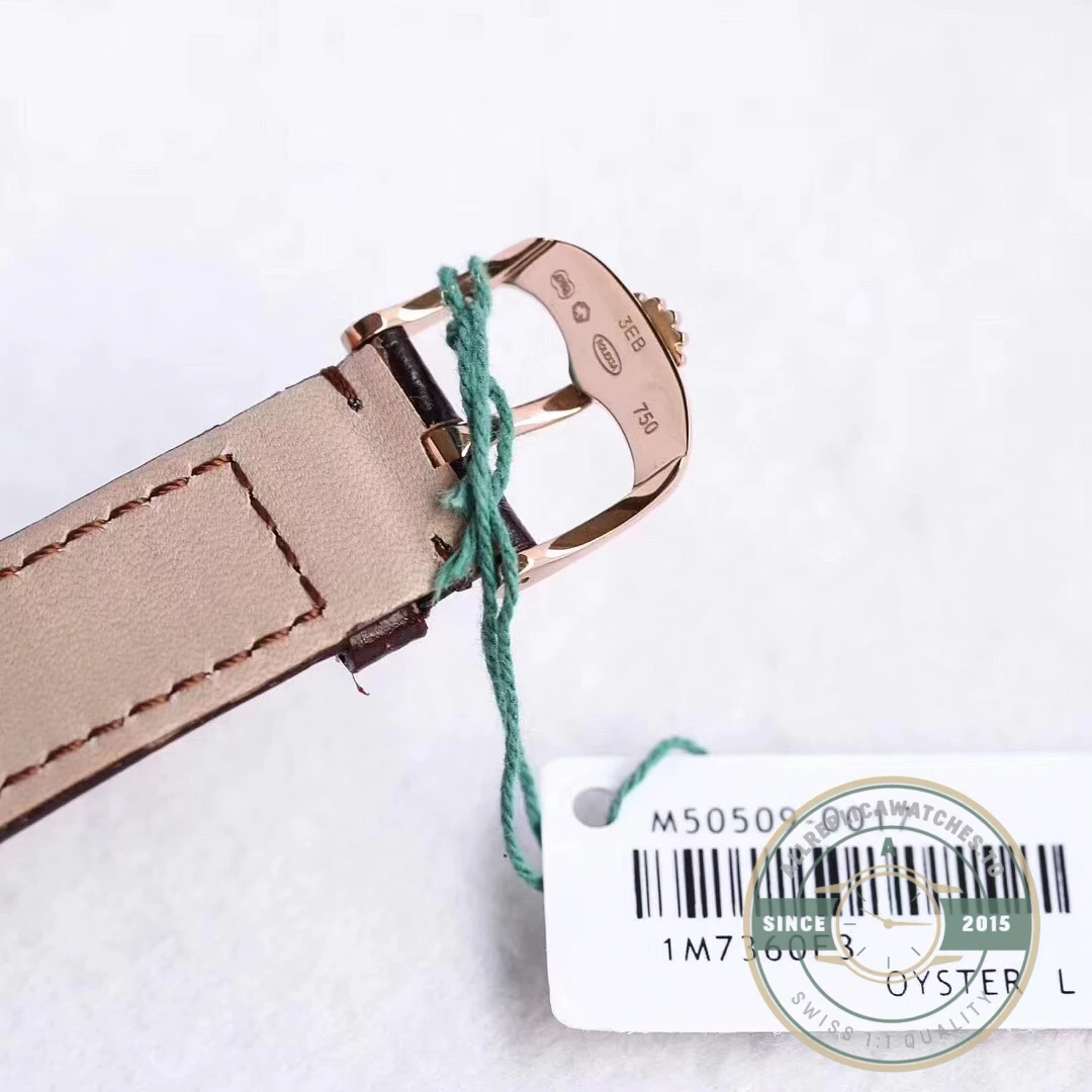 Replica Rolex Cellini Time Rose gold 50505 39mm White Dial - Top-Tier Swiss Replica Watch