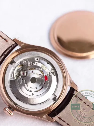Replica Rolex Cellini Time Rose gold 50505 39mm White Dial - Swiss-Made Clone Watch