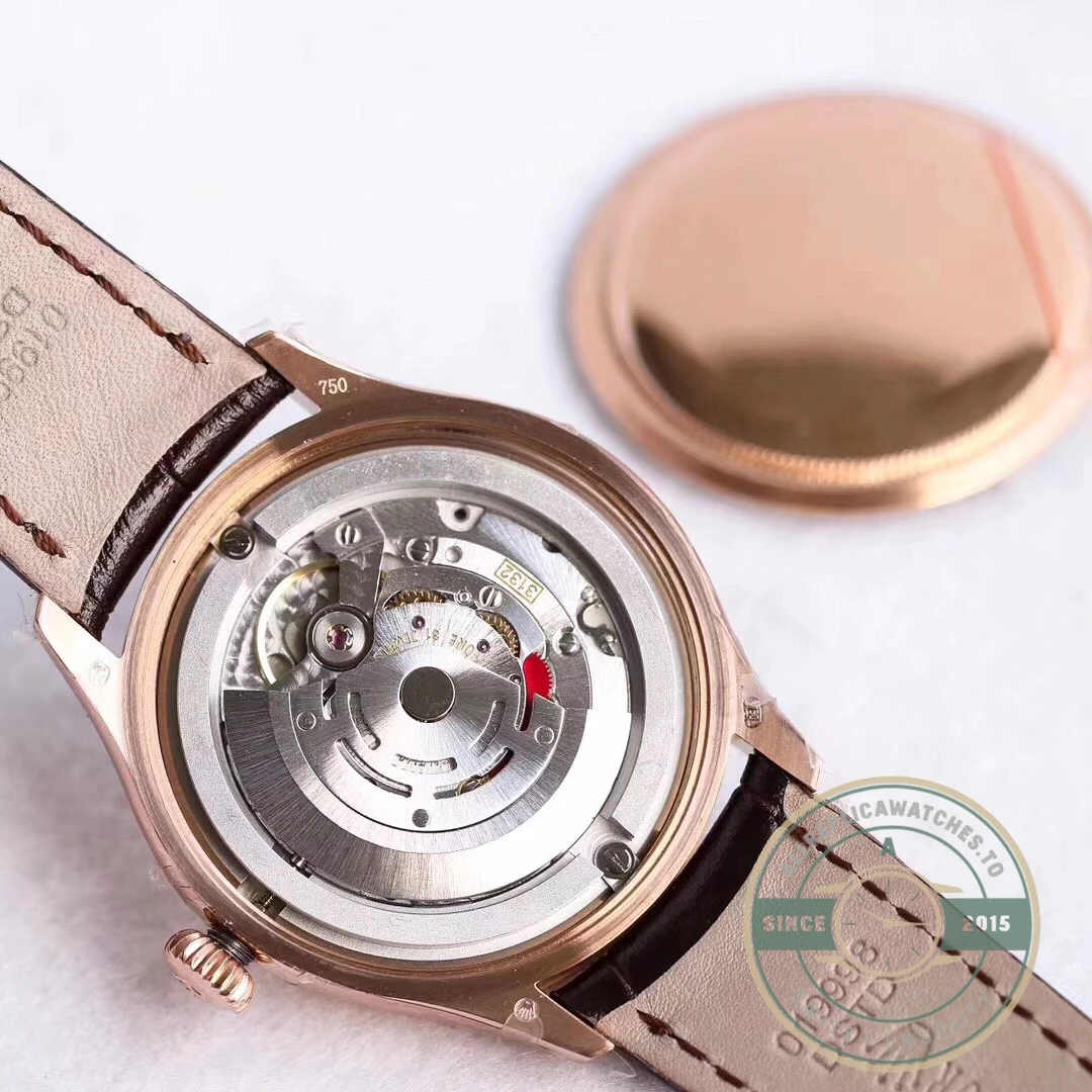 Replica Rolex Cellini Time Rose gold 50505 39mm White Dial - Swiss-Made Clone Watch