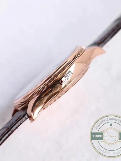 Replica Rolex Cellini Time Rose gold 50505 39mm White Dial - Affordable Luxury Replica Timepiece