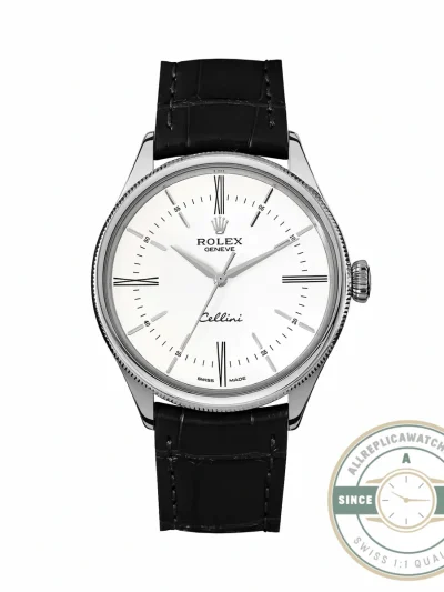 Replica Rolex Cellini white gold 50509.001 39mm White Dial - Factory Super Clone Watch