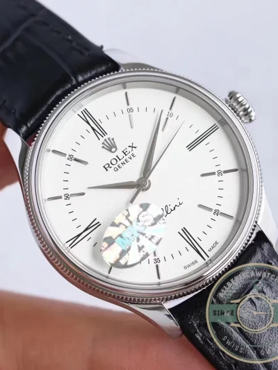 Replica Rolex Cellini white gold 50509.001 39mm White Dial - 1:1 Swiss Replica Watch