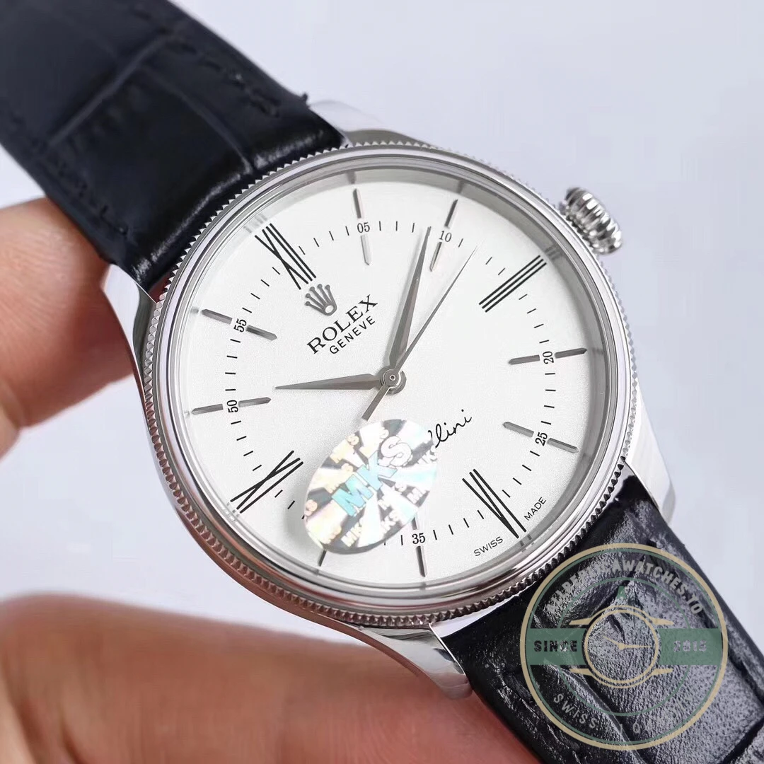 Replica Rolex Cellini white gold 50509.001 39mm White Dial - 1:1 Swiss Replica Watch