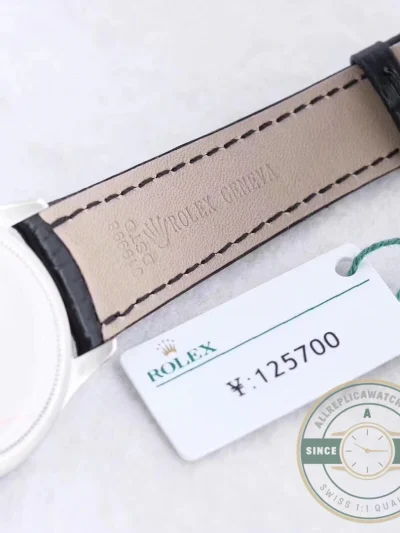 Replica Rolex Cellini white gold 50509.001 39mm White Dial - Budget Luxury Replica Watch