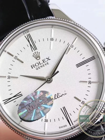 Replica Rolex Cellini white gold 50509.001 39mm White Dial - Budget Luxury Replica Watch