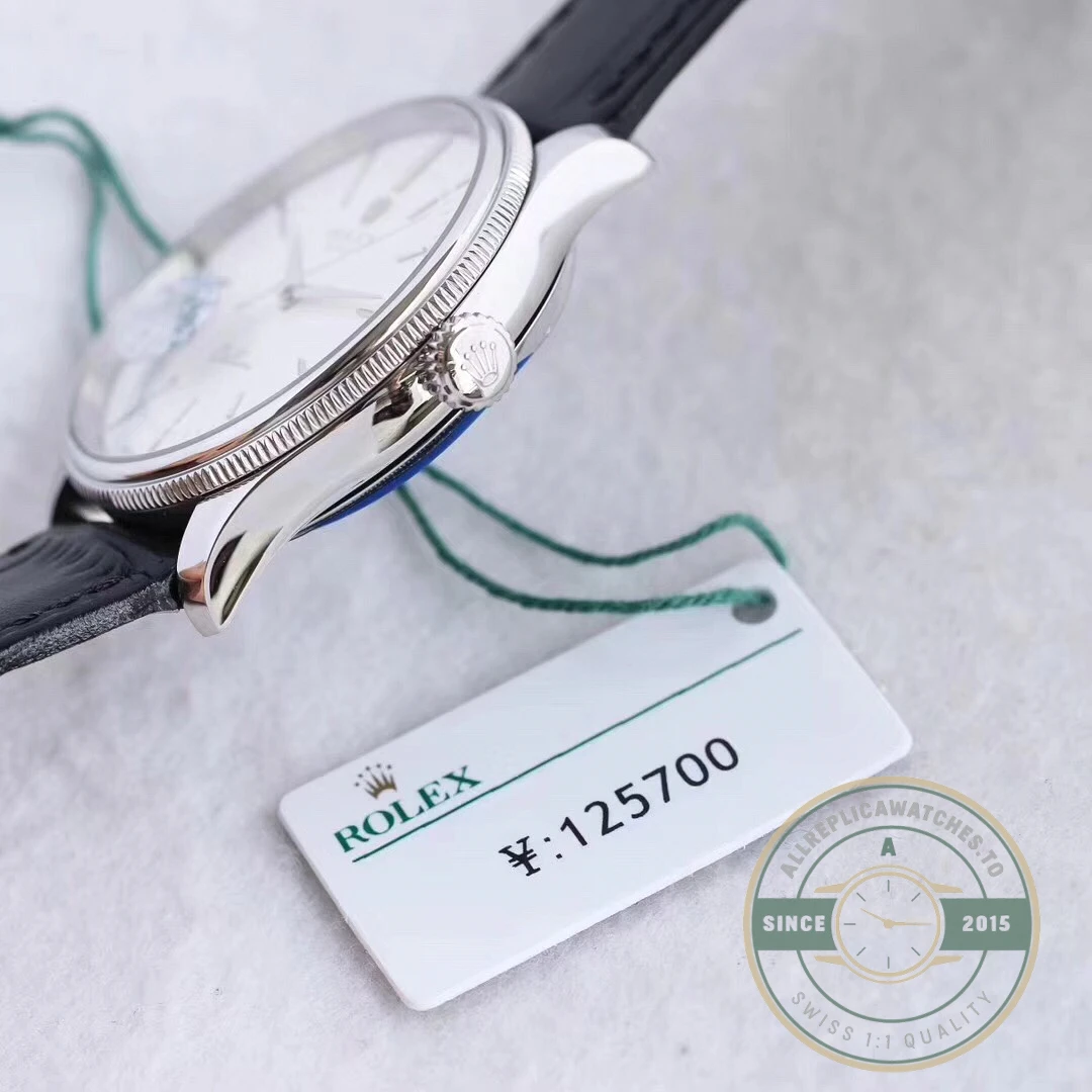 Replica Rolex Cellini white gold 50509.001 39mm White Dial - Best Quality Replica Watch