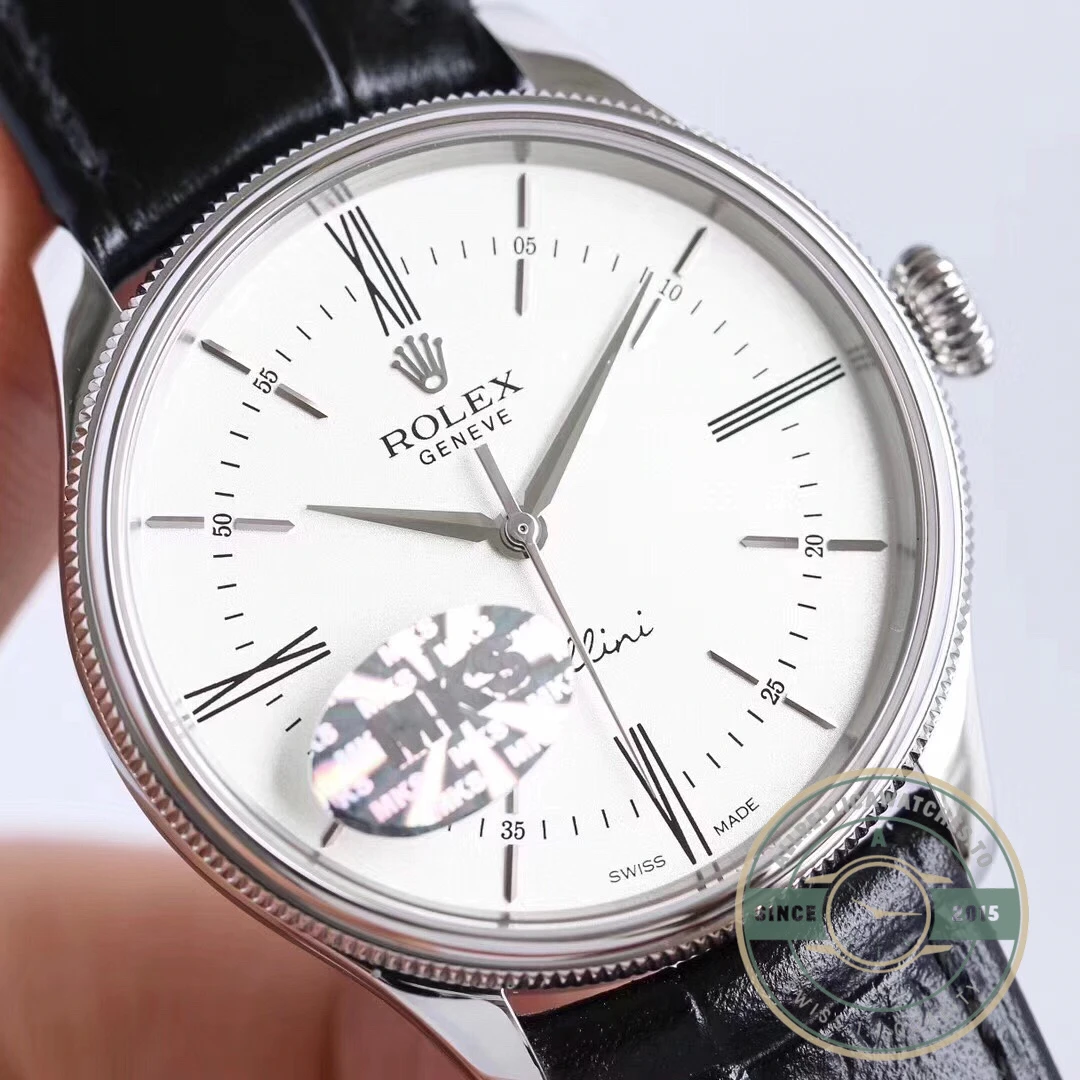 Replica Rolex Cellini white gold 50509.001 39mm White Dial - Affordable Super Clone Watch